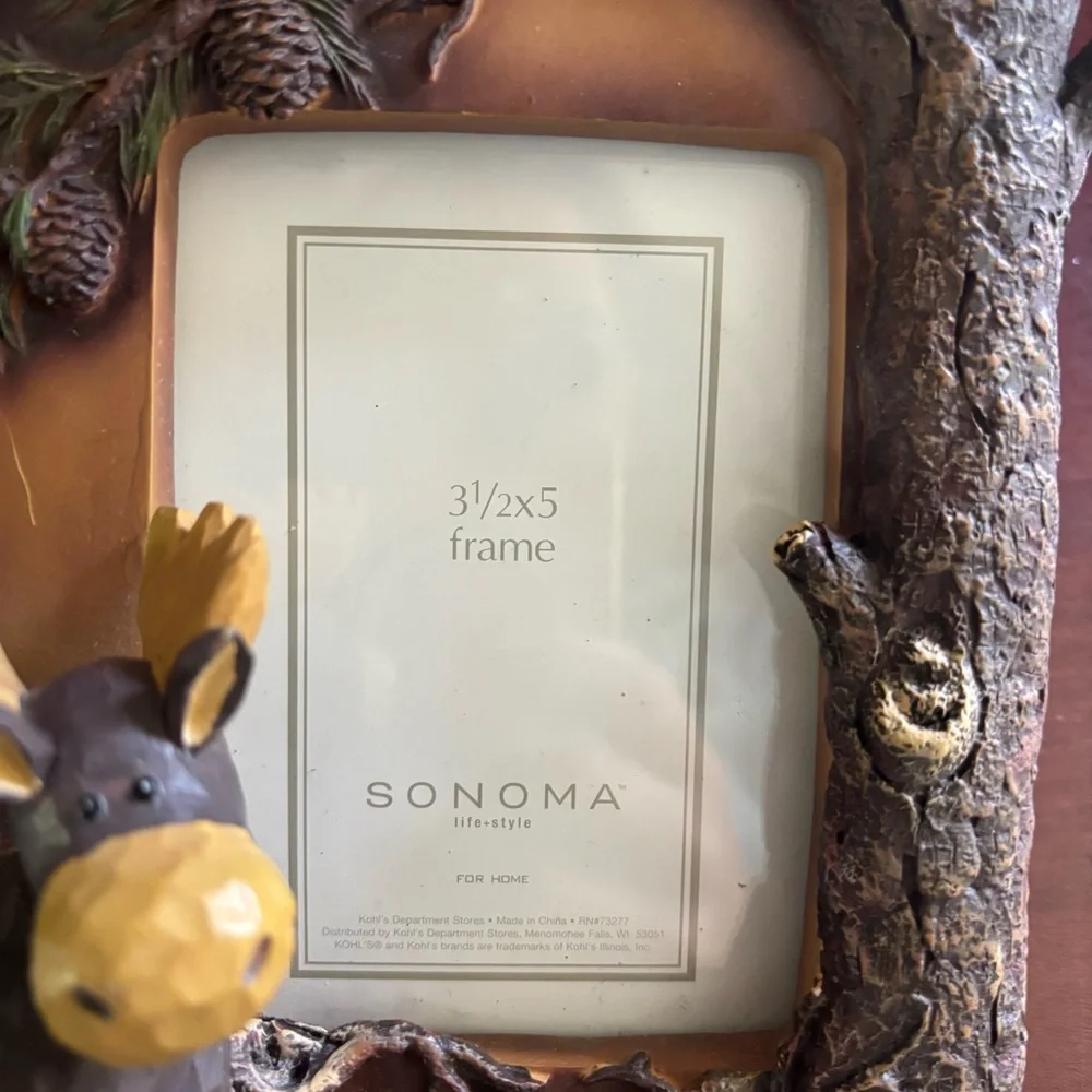 Sonoma Moose Picture Frame 3.5x5